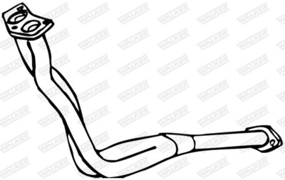 Exhaust Pipe WALKER 15001