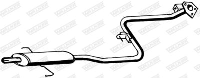 Centre Muffler WALKER 15031