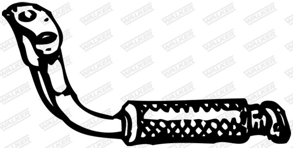 WALKER 15034 Exhaust Pipe