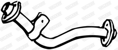 Exhaust Pipe WALKER 15048