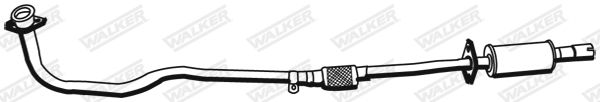 WALKER 15056 Centre Muffler