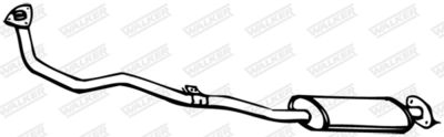 Front Muffler WALKER 15060
