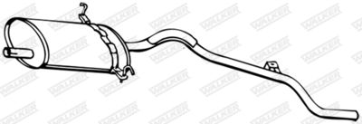 Centre Muffler WALKER 15087