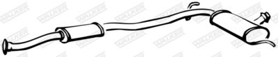 Centre Muffler WALKER 15110