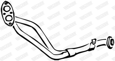 Exhaust Pipe WALKER 15117