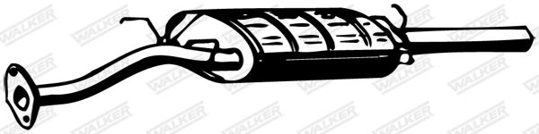 WALKER 15145 Rear Muffler