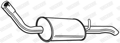 Rear Muffler WALKER 15231