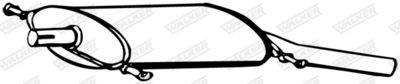 Rear Muffler WALKER 15323