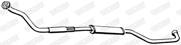 WALKER 15435 Front Muffler