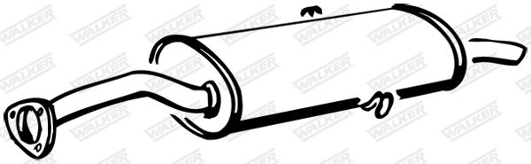 WALKER 15477 Rear Muffler