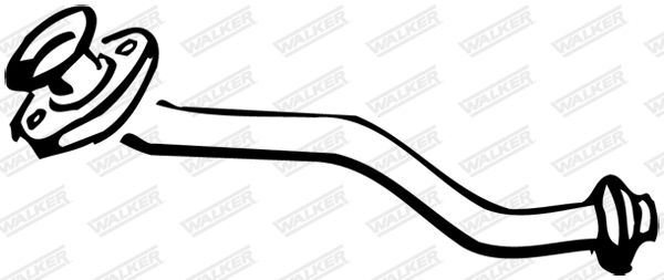 WALKER 15516 Exhaust Pipe