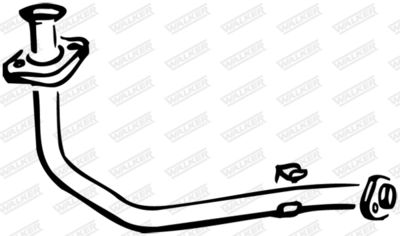 Exhaust Pipe WALKER 15522