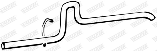 WALKER 15551 Exhaust Pipe