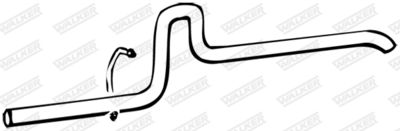 Exhaust Pipe WALKER 15551