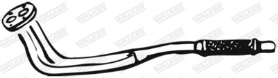Exhaust Pipe WALKER 15559