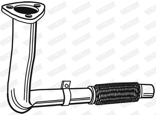 WALKER 15563 Exhaust Pipe