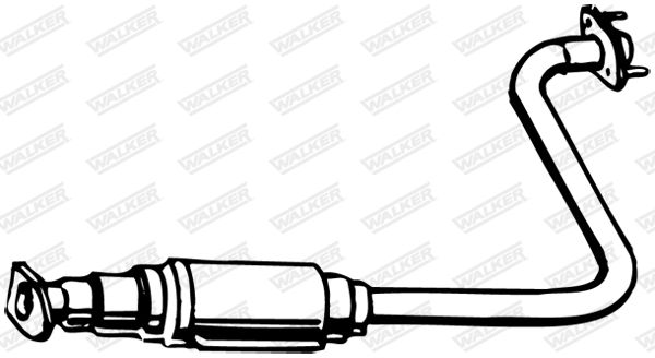 WALKER 15666 Centre Muffler