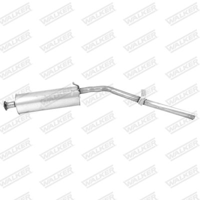 Rear Muffler WALKER 15696
