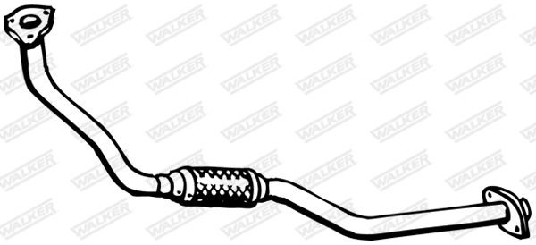 WALKER 15698 Exhaust Pipe