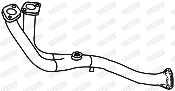 WALKER 15747 Exhaust Pipe