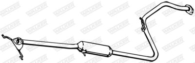 Centre Muffler WALKER 15752