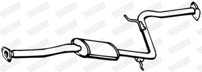 Centre Muffler WALKER 15775
