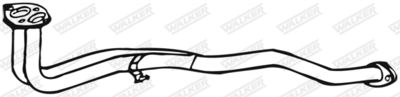 Exhaust Pipe WALKER 15841