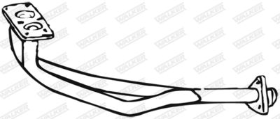 Exhaust Pipe WALKER 15874