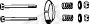 WALKER 15898 Mounting Kit, exhaust system