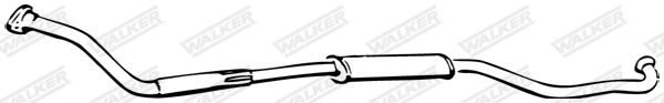WALKER 15970 Front Muffler