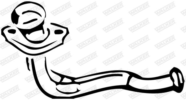 WALKER 15989 Exhaust Pipe