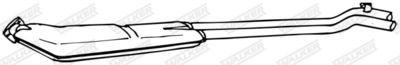 Centre Muffler WALKER 16012