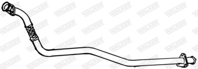 Exhaust Pipe WALKER 16033