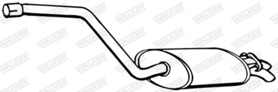 Rear Muffler WALKER 16045