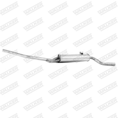 Rear Muffler WALKER 16069