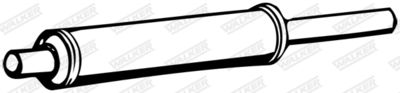 Front Muffler WALKER 16079