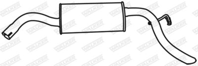 Rear Muffler WALKER 16127