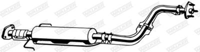 Centre Muffler WALKER 16230