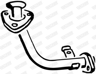 Exhaust Pipe WALKER 16239