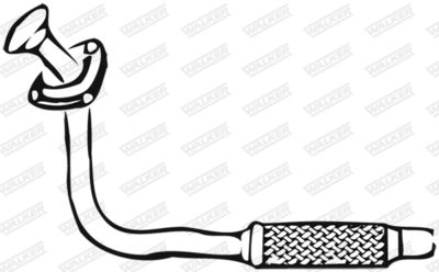 Exhaust Pipe WALKER 16269