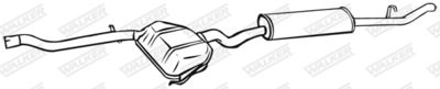 Rear Muffler WALKER 16274