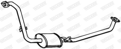 Centre Muffler WALKER 16314