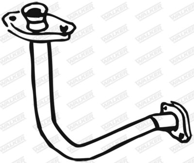 Exhaust Pipe WALKER 16340