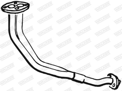 Exhaust Pipe WALKER 16345