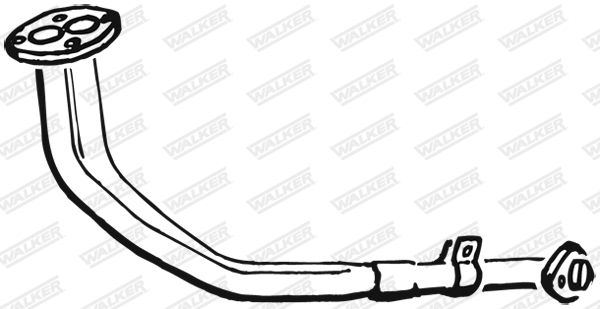 WALKER 16346 Exhaust Pipe