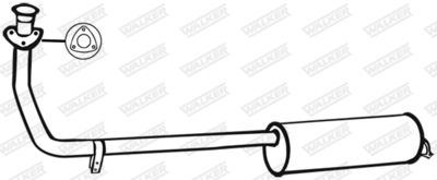 Centre Muffler WALKER 16368