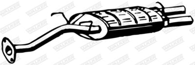 Rear Muffler WALKER 16429