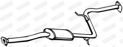 Centre Muffler WALKER 16453