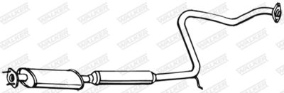 Centre Muffler WALKER 16571