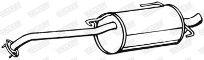 Rear Muffler WALKER 16574